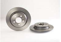 Disco de freno trasero 08.7765.11 Brembo