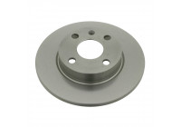 Disco de freno trasero 23553 FEBI