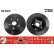 Disco de freno trasero DF4003 TRW, Miniatura 2