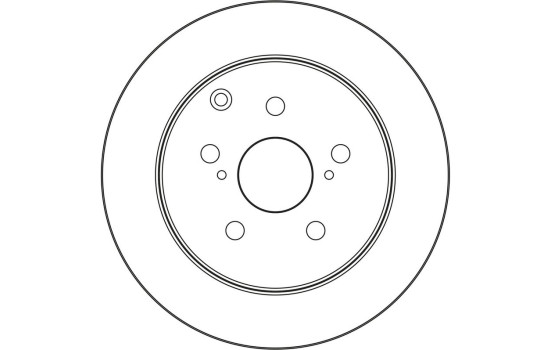 Disco de freno trasero DF4446 TRW, Imagen 6