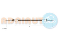 Cable de tracción, freno de estacionamiento