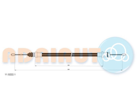 Cable de tracción, freno de estacionamiento