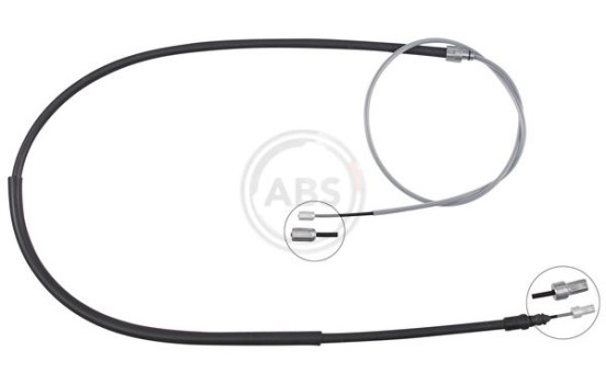 Cable de tracción, freno de estacionamiento K10122 ABS