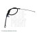 Cable del freno de mano ADA104607 Blue Print, Miniatura 2