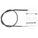 Cable del freno de mano K10037 ABS