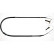 Cable del freno de mano K10057 ABS, Miniatura 2