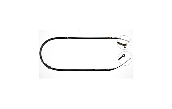 Cable del freno de mano K10057 ABS, Imagen 2