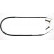 Cable del freno de mano K10057 ABS