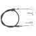 Cable del freno de mano K19844 ABS
