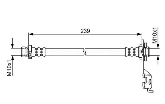 MANGUERA DE FRENO BH1648, Imagen 5