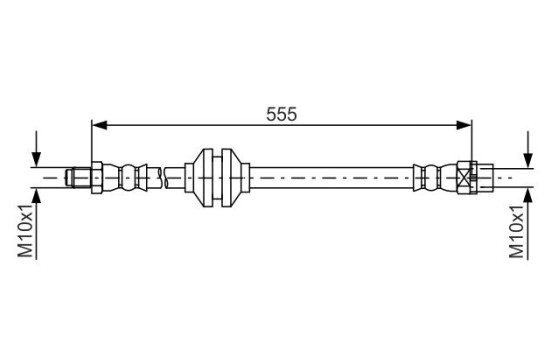 MANGUERA DE FRENO BH1670, Imagen 5