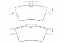 Juego de pastillas de freno 2413701 Textar