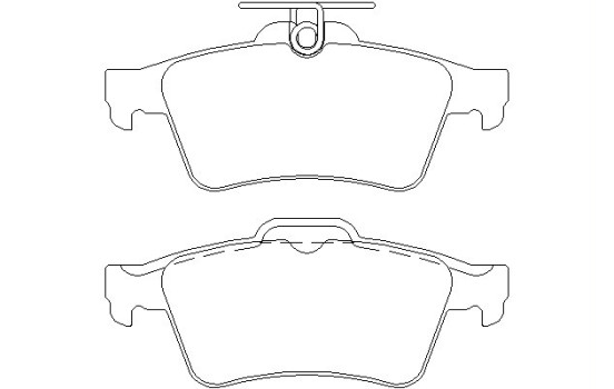 Juego de pastillas de freno 2413701 Textar