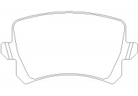 Juego de pastillas de freno 2448301 Textar