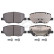 Juego de pastillas de freno 35098 ABS, Miniatura 2