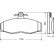 Juego de pastillas de freno 36516 ABS, Miniatura 2