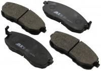 Juego de pastillas de freno 36691 ABS