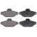 Juego de pastillas de freno 36854 ABS, Miniatura 4