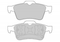 Juego de pastillas de freno 37216 ABS