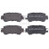 Juego de pastillas de freno 37931 ABS, Miniatura 2
