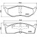 Juego de pastillas de freno 8DB 355 014-971 Hella, Miniatura 7