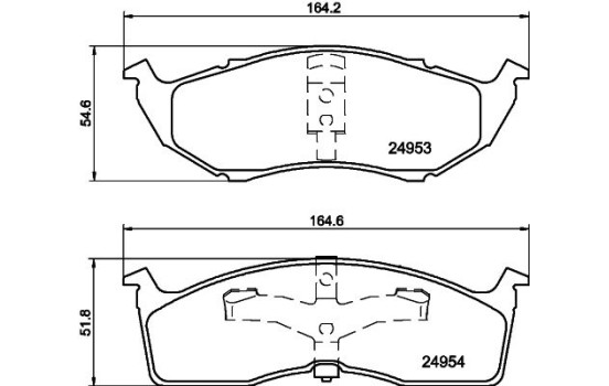 Juego de pastillas de freno 8DB 355 014-971 Hella, Imagen 7