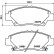 Juego de pastillas de freno 8DB 355 015-001 Hella, Miniatura 4