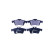Juego de pastillas de freno 8DB 355 015-761 Hella