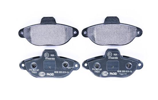 Juego de pastillas de freno 8DB 355 019-161 Hella