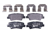 Juego de pastillas de freno 8DB 355 019-981 Hella