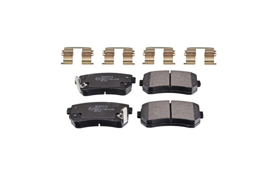 Juego de pastillas de freno ADG042119 Blue Print