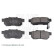 Juego de pastillas de freno ADH24286 Blue Print, Miniatura 3