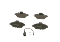 Juego de pastillas de freno BP1025 Bosch