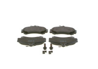 Juego de pastillas de freno BP182 Bosch