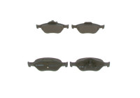 Juego de pastillas de freno BP306 Bosch