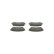 Juego de pastillas de freno BP358 Bosch, Miniatura 3