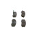 Juego de pastillas de freno BP548 Bosch, Miniatura 2