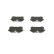 Juego de pastillas de freno BP689 Bosch, Miniatura 3