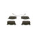 Juego de pastillas de freno BP758 Bosch, Miniatura 3