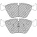 Juego de pastillas de freno DS Performance FDS779 Ferodo Racing, Miniatura 5