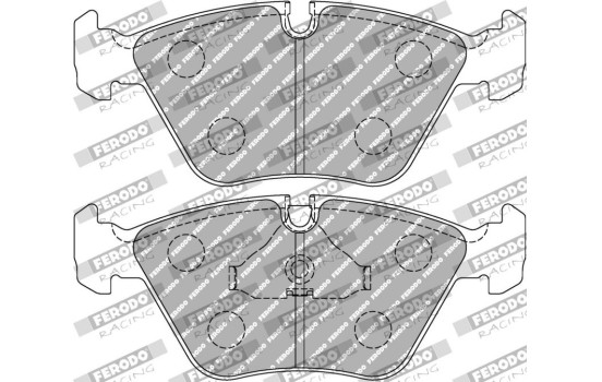 Juego de pastillas de freno DS Performance FDS779 Ferodo Racing, Imagen 6