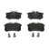 Juego de pastillas de freno FDB541 Ferodo, Miniatura 2