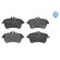 Juego de pastillas de freno, freno de disco 025 238 8120 Meyle