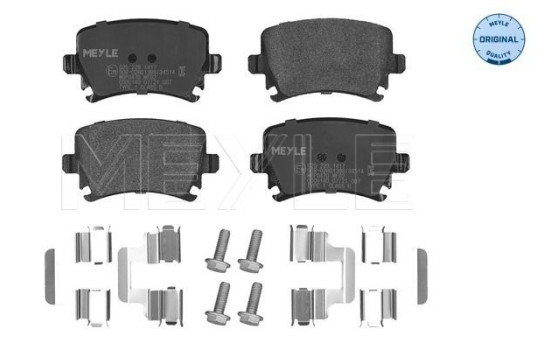 Juego de pastillas de freno, freno de disco 025 239 1417 Meyle, Imagen 2