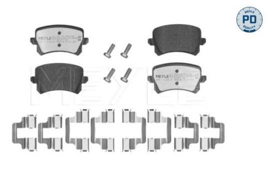 Juego de pastillas de freno, freno de disco 025 244 8317/PD Meyle, Imagen 2