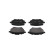 Juego de pastillas de freno, freno de disco KBP-10005 Kavo parts, Miniatura 3