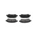 Juego de pastillas de freno, freno de disco KBP-10007 Kavo parts, Miniatura 3