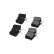 Juego de pastillas de freno, freno de disco KBP-10009 Kavo parts, Miniatura 2