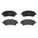 Juego de pastillas de freno, freno de disco P 49 055 Brembo