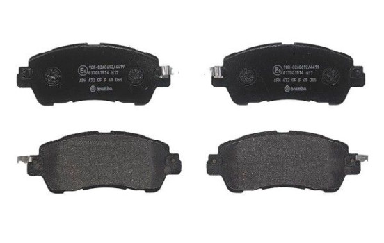 Juego de pastillas de freno, freno de disco P 49 055 Brembo